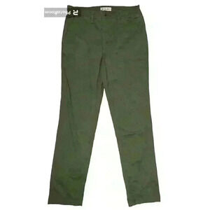 Devil Dog Men’s Pants Slim Fit Chinos Dungarees Rugged Olive Cotton/Poly 32x32
